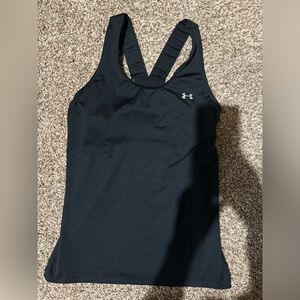 Women’s Under Armour Built in Bra Tank. Size Small.